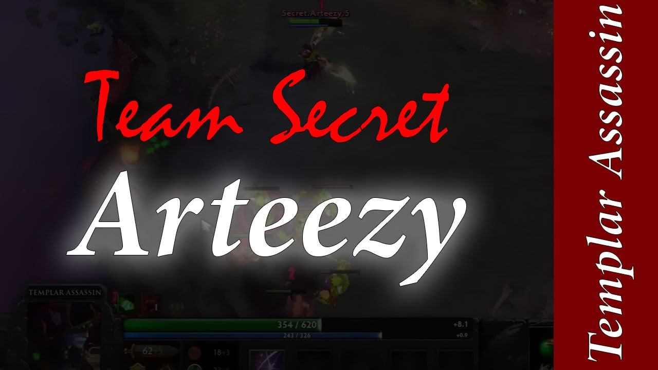 Team Secret Arteezy - Templar Assassin in NADotA Elite League - Dota 2 смотреть онлайн