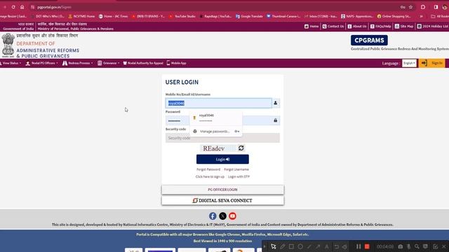 CPGRAM Grievance kaise kare 2024 🔥 , pg portal par complaint kaise kare, #cpgram, #pgportal смотреть онлайн