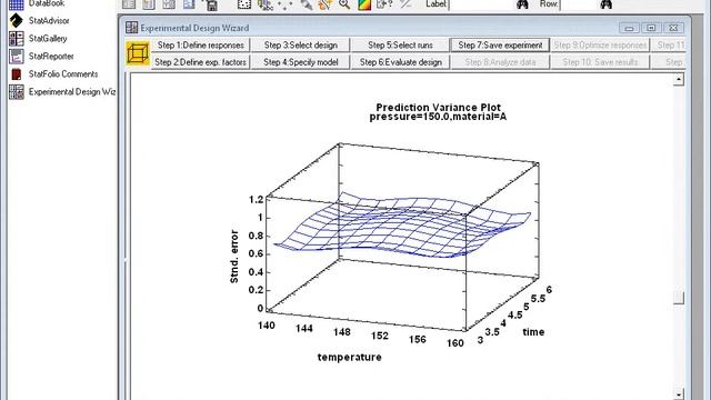 Statgraphics DOE Step 7 - Save Design using the DOE Wizard смотреть онлайн
