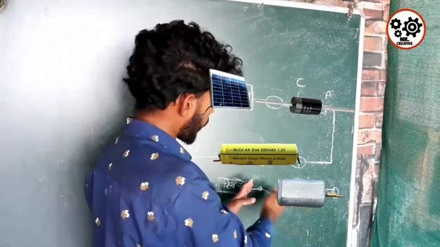 How To Charge Lithium-ion Battery With Solar Panel || How To Make Solar project || Mr Creative смотреть онлайн