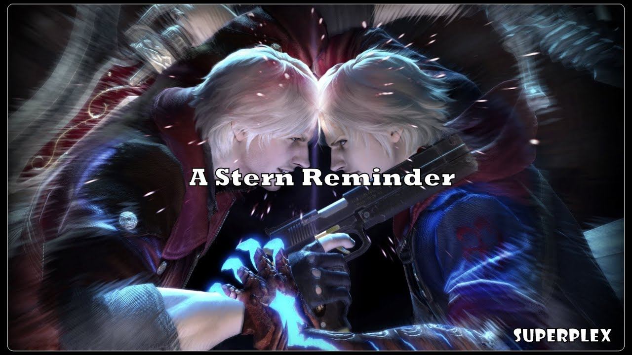 Devil May Cry 4 tribute with metal song A Stern Reminder by Superplex смотреть онлайн