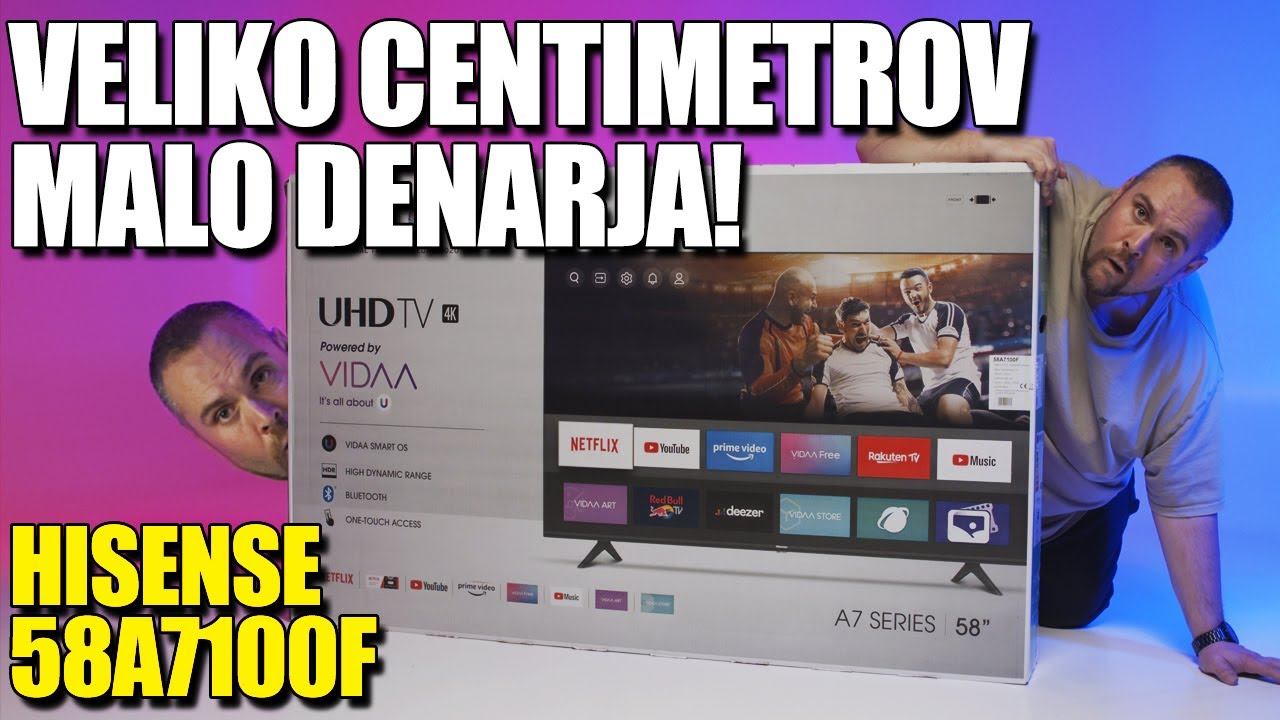 TV HISENSE 58A7100F - 58" za malo denarja! смотреть онлайн