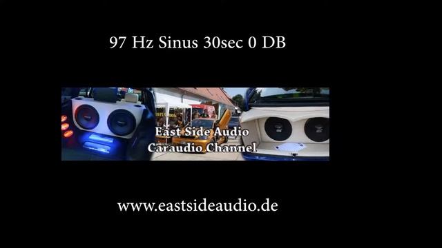 97 Hz Sinus Ton Wave 0DB for DB Drag Soundcontest Bass Test 30sec смотреть онлайн