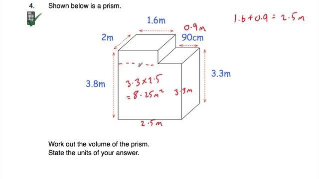 Volume of an L-Shaped Prism Answers - Corbettmaths смотреть онлайн