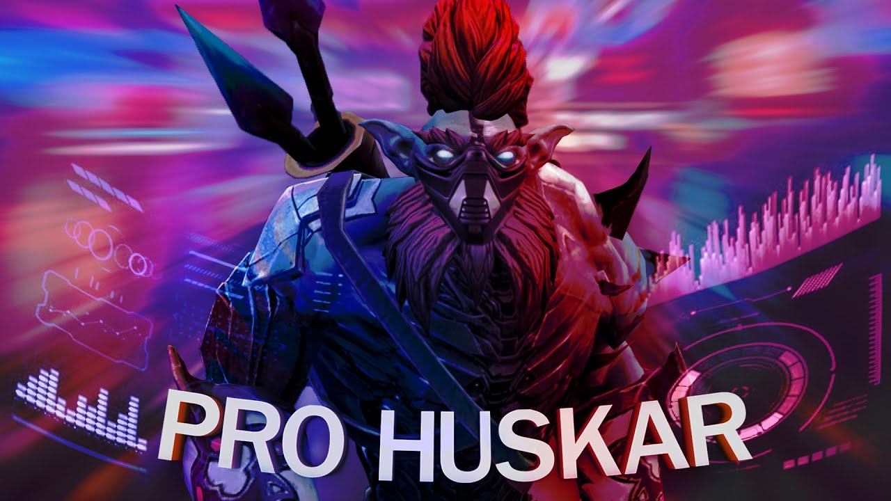 ХУСКАР В ОБЫЧНОМ ПАБЛИКЕ И НА ПРО СЦЕНЕ | HUSKAR DOTA 2 смотреть онлайн