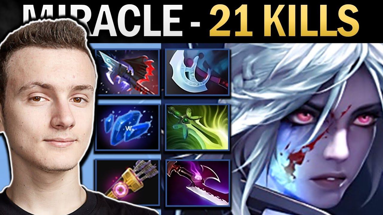 Drow Ranger Miracle with 21 Kills and Manta - Dota Ringmaster смотреть онлайн