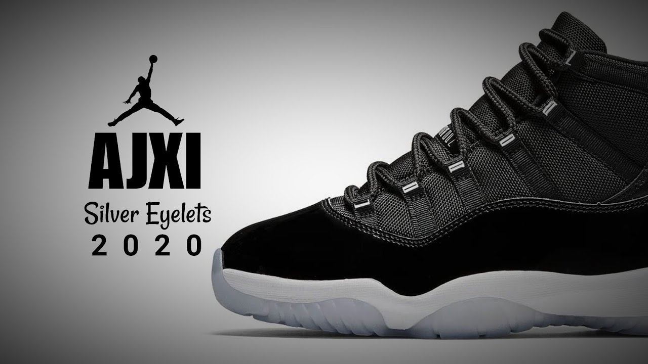 AIR JORDAN 11 Silver Eyelets 2020 FIRST LOOK, PRICE + RELEASE DATE #AJ11 смотреть онлайн