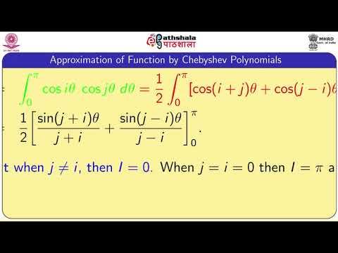 M-13. Approximation of Function by Chebyshev Polynomials смотреть онлайн