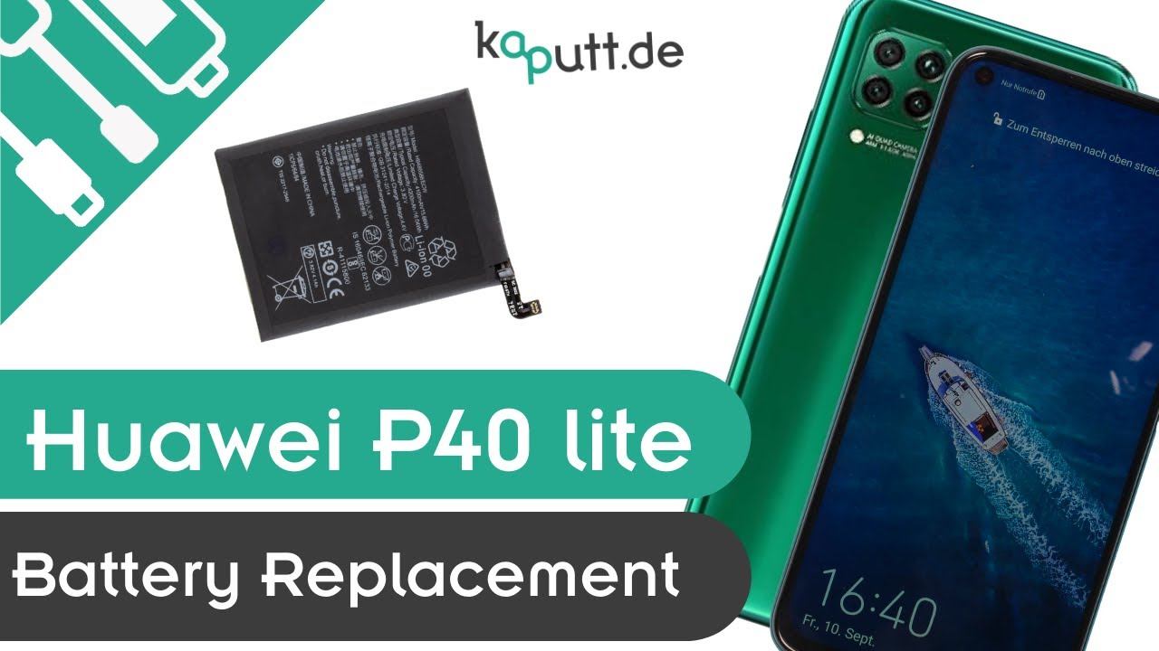 Huawei P40 Lite Battery Replacement | kaputt смотреть онлайн