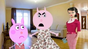 Пепа мультфильм Мама теперь новая учительница, а Пепа - новый Мультик на Русском 2017