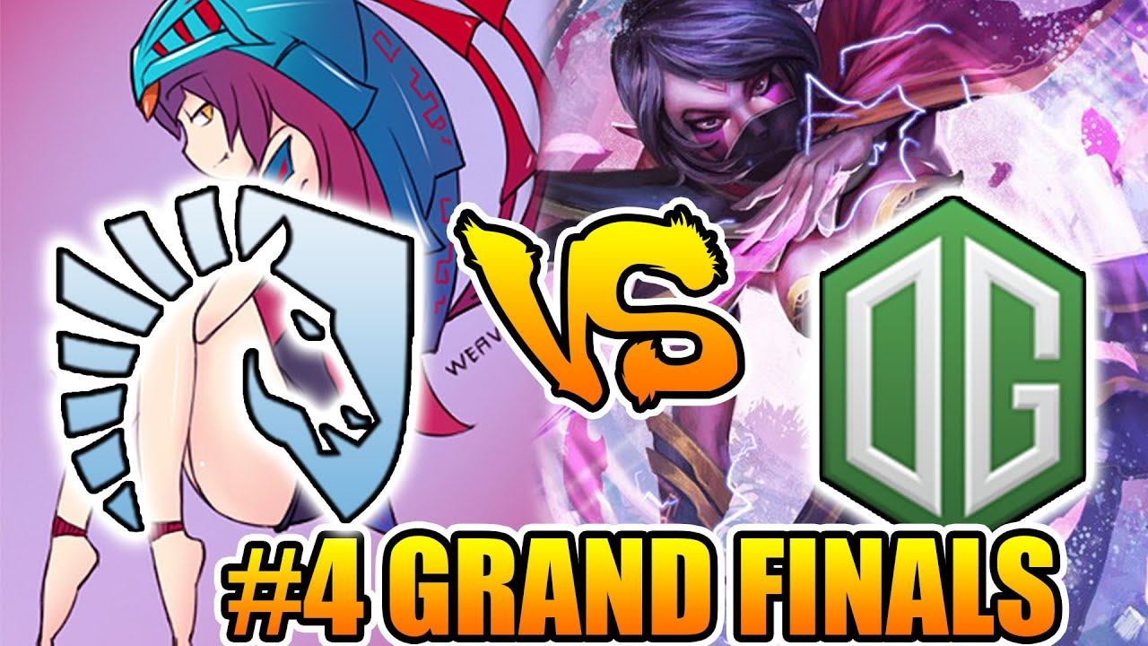GRAND FINALS - OG Dota 2 vs Team Liquid - Game 4 смотреть онлайн