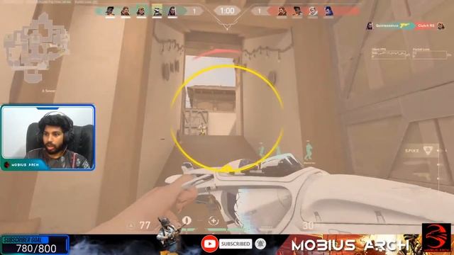 🔴Valorant Live Stream INDIA with MOBIUS ARCH смотреть онлайн