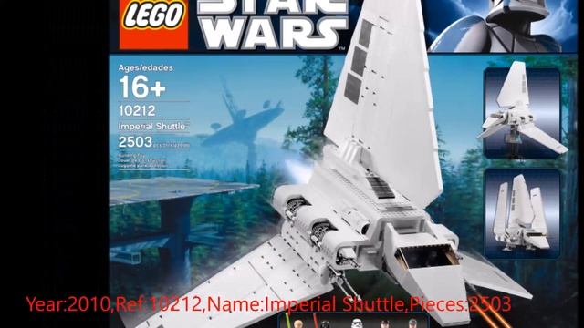 All Lego Star Wars UCS sets (2000-2017) смотреть онлайн