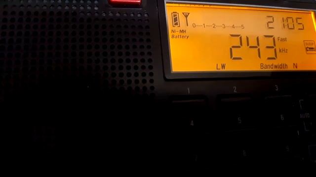 243 kHz DNK DR Langbølge 17;05utc смотреть онлайн