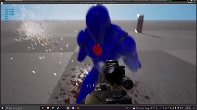 Unreal engine 4 Gore system / dismemberment Tutorial IN DESCRIPTION смотреть онлайн