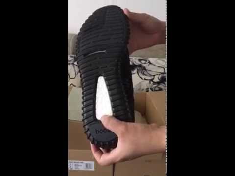 review Lucus's 8th batch Yeezy 350 boost Pirate black new updated смотреть онлайн