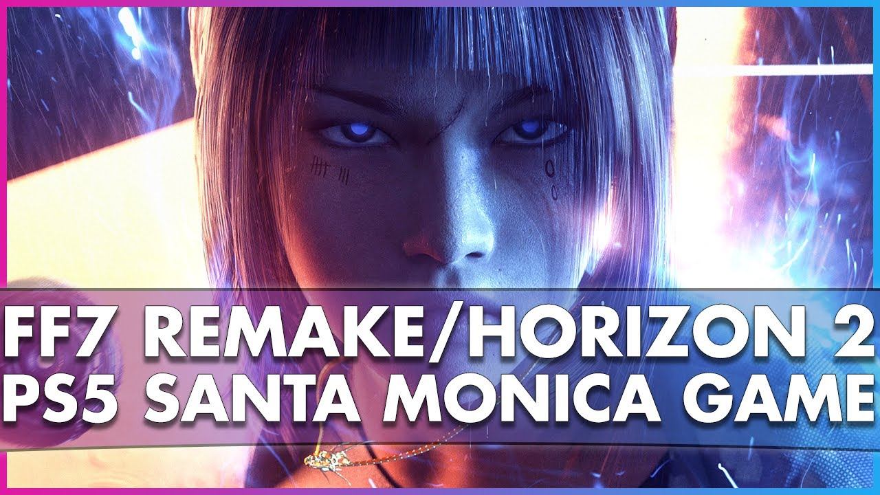 PS5 Santa Monica Secret Game, FF7 Remake, Horizon Forbidden West, and Death Stranding PS5 смотреть онлайн