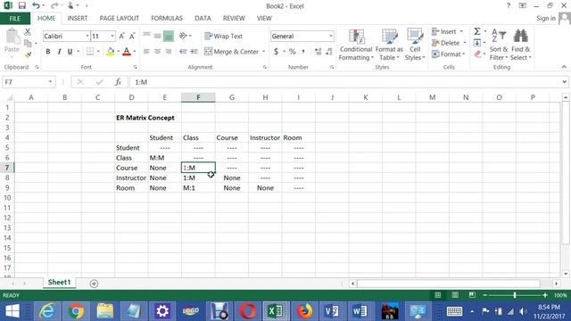 Lab 5 a ER Matrix Explanation смотреть онлайн