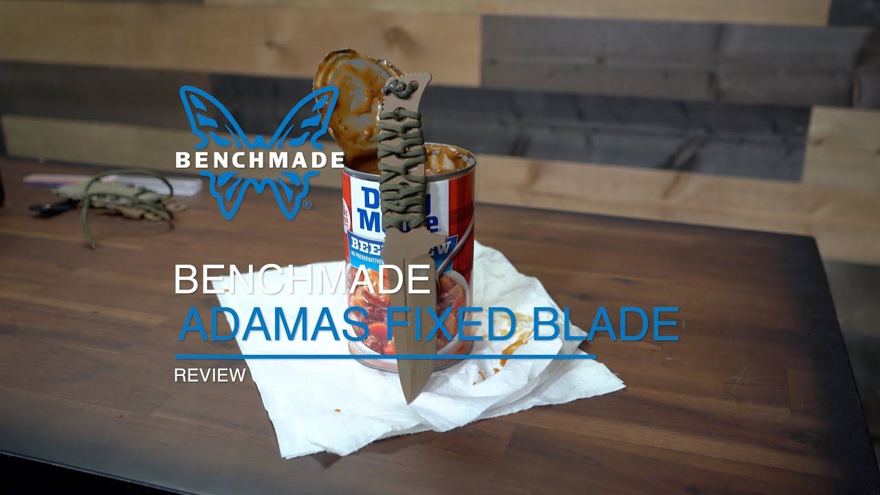 Benchmade Adamas Fixed Blade Review смотреть онлайн