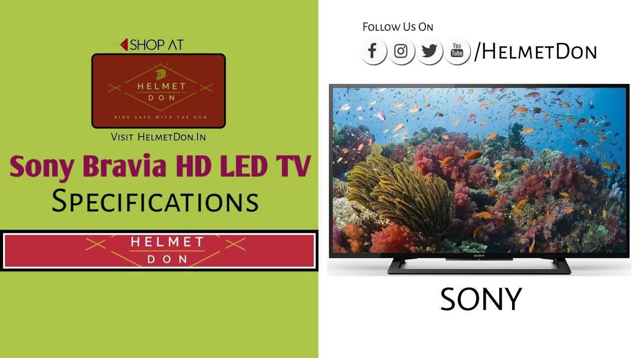 Sony 80cm (32 Inch) Bravia KLV-32R202F HD Ready LED TV Specifications || Helmet Don India смотреть онлайн