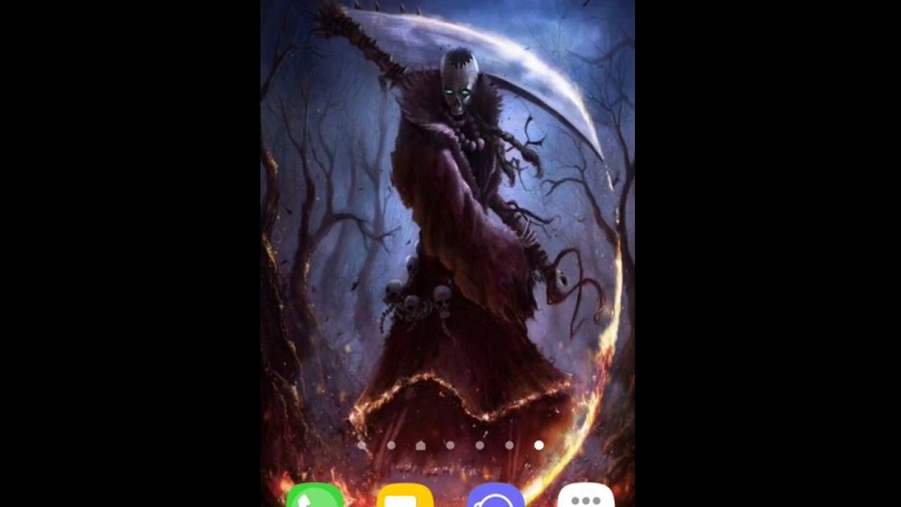 Grim Reaper Wallpapers 4k Android Application смотреть онлайн