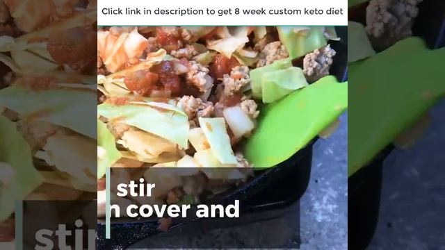 Low Carb Cheesy Cabbage Casserole | Keto Recipes смотреть онлайн