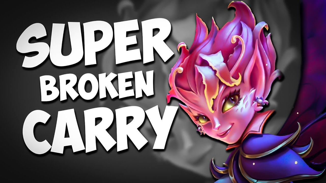 DARK WILLOW IS NOT A SUPPORT HERO ANYMORE ( DOTA 2 BROKEN GAME ) смотреть онлайн