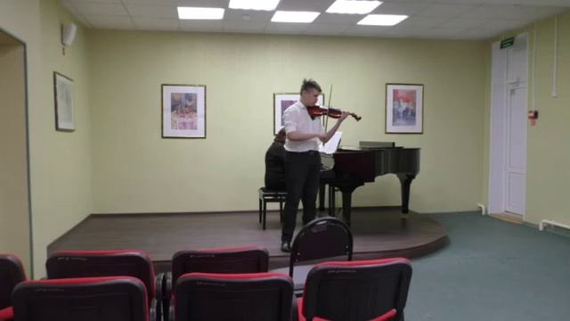 Г. Холендер "Лёгкий концерт I часть", Р. Глиэр "Романс", А. Литвинов "Вечное движение" смотреть онлайн