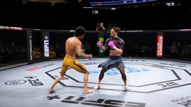 UFC4 Bruce Lee Vs. Chun Li EA Sports UFC 4