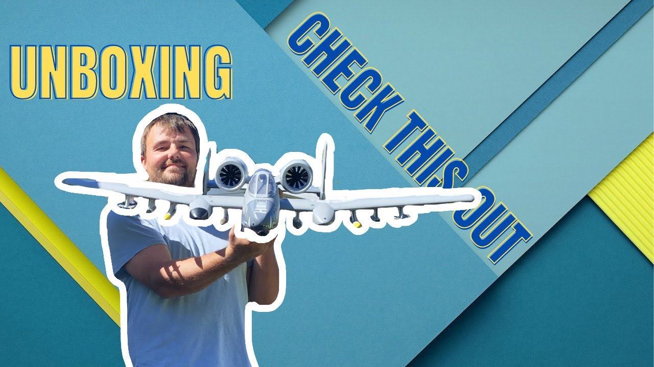 E-Flight A-10 Thunderbolt 2 Twin 64 mm Edf jet- Unboxing & review- RC Cincy смотреть онлайн