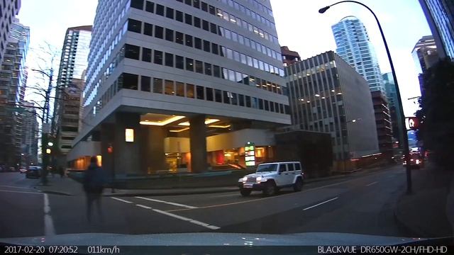 Blackvue DR650GW-2CH sample footage смотреть онлайн