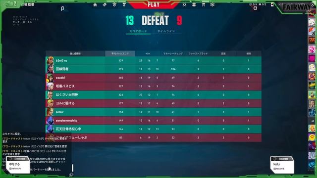 【VALORANT】第92回SiteZ【Clutch the Battle_Chaos 2】 смотреть онлайн