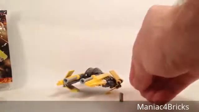 LEGO Star Wars Mini Jedi Starfighter REVIEW! 6966 from 2005 смотреть онлайн