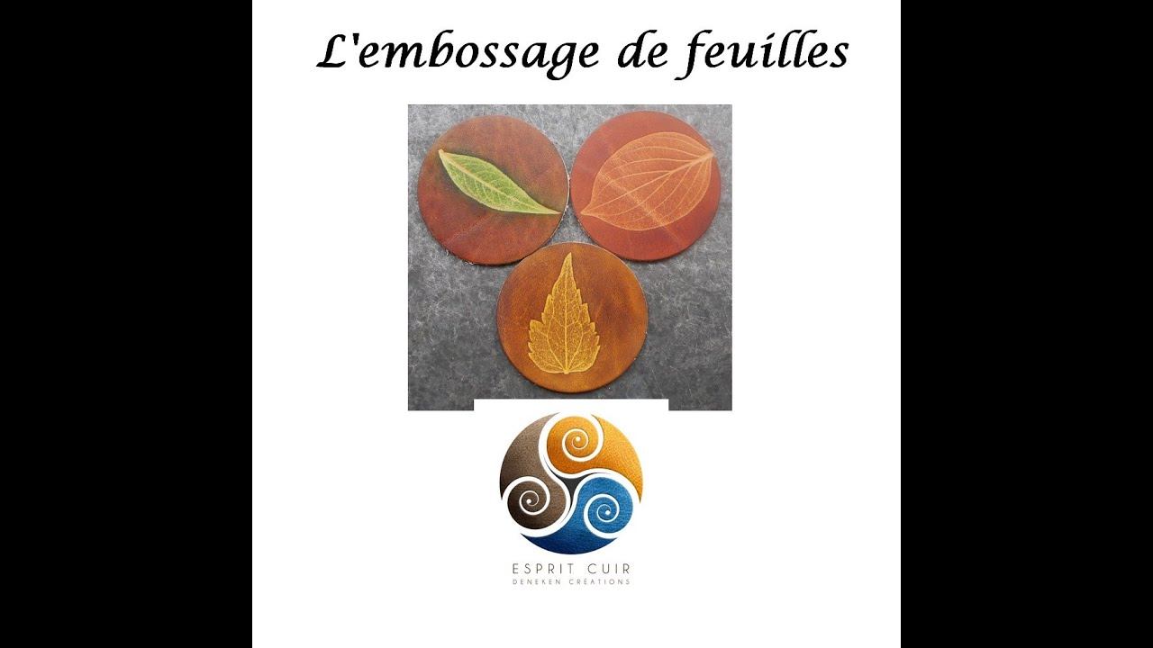 Cours gratuit en ligne : L'embossage de feuilles смотреть онлайн