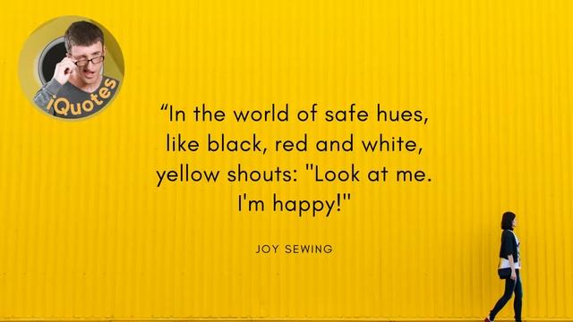 Yellow Inspirational Quotes I - Colorful Quotes for Life - yellow iQuotes смотреть онлайн