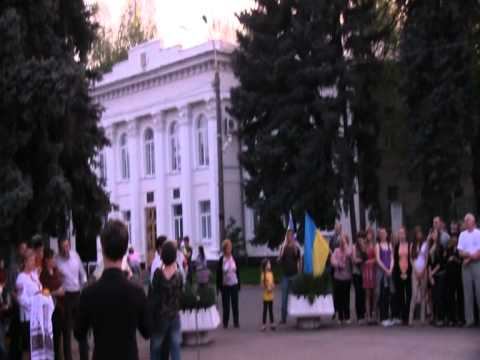 АвтоМайдан 2012, мітинг у Бершаді, ч1 смотреть онлайн