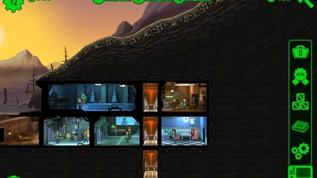 Fallout Sheltere#1 прохождение нету еды и воды плохое начало смотреть онлайн