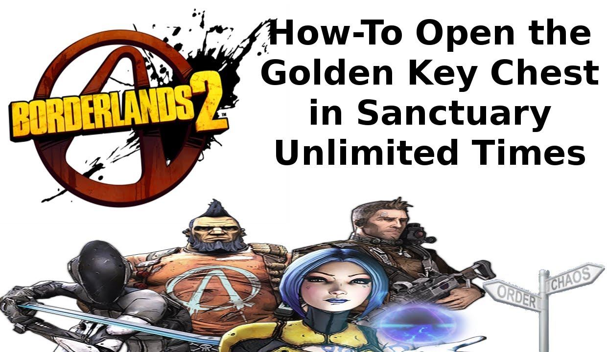 How-To Open the Golden Key Chest in Sanctuary Unlimited Times: Xbox 360 смотреть онлайн