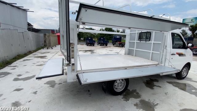 Xe tải dưới 1 tấn thùng mui bạt mở cánh dơi có giấy , Xe tải Kenbo 900kg thùng mui bạt cánh dơi 202 смотреть онлайн