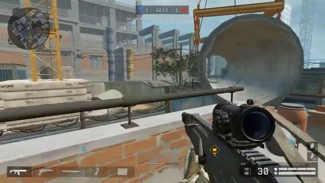 Warface: Играю с ACR на карте Стройка! смотреть онлайн