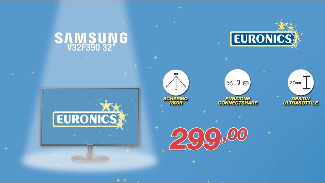 Da Euronics Nova: SAMSUNG V32F390 32" смотреть онлайн