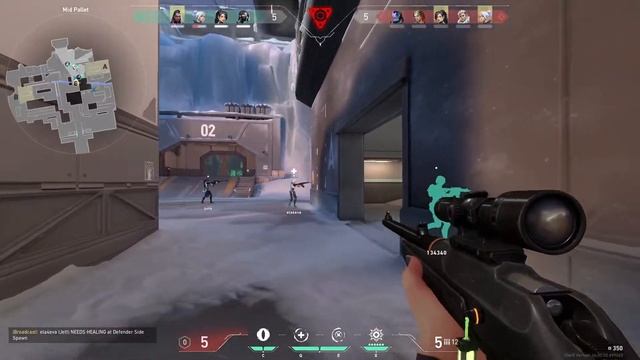 Valorant but I have an operator and a pocket sage смотреть онлайн