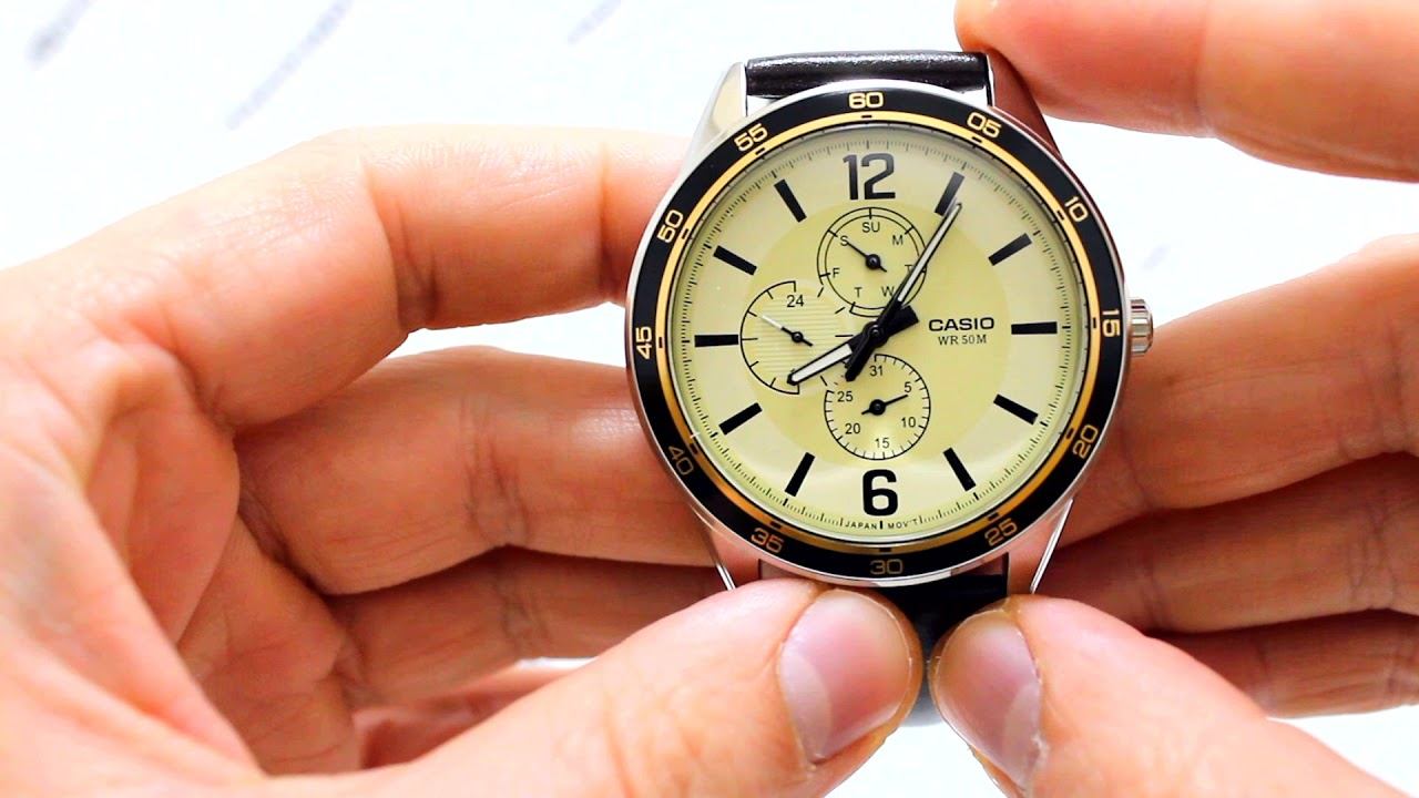 Часы Casio MTP-E319L-9B - видео обзор от PresidentWatches.Ru смотреть онлайн