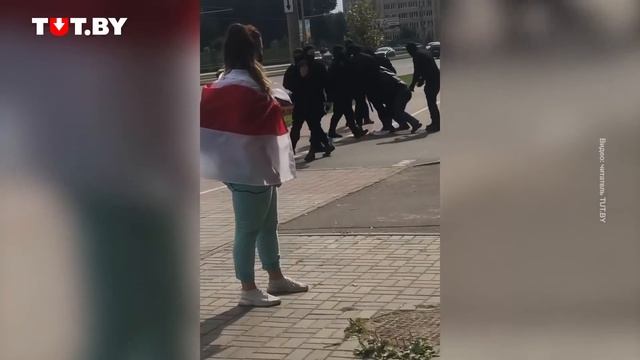 Задержания на улице Маяковского днем 13 сентября смотреть онлайн