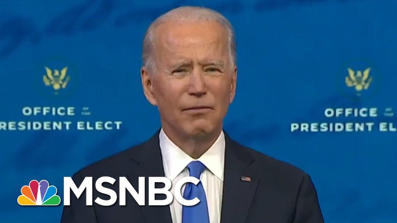 Biden's Win Confirmed, Vaccinations Begin, AG Barr To Step Down | Morning Joe | MSNBC смотреть онлайн