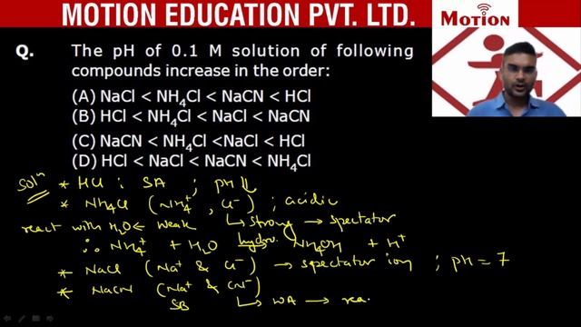 NEET Maha Revision 2021 - Chemistry - Ionic Equilibrium part-1 By SG Sir смотреть онлайн