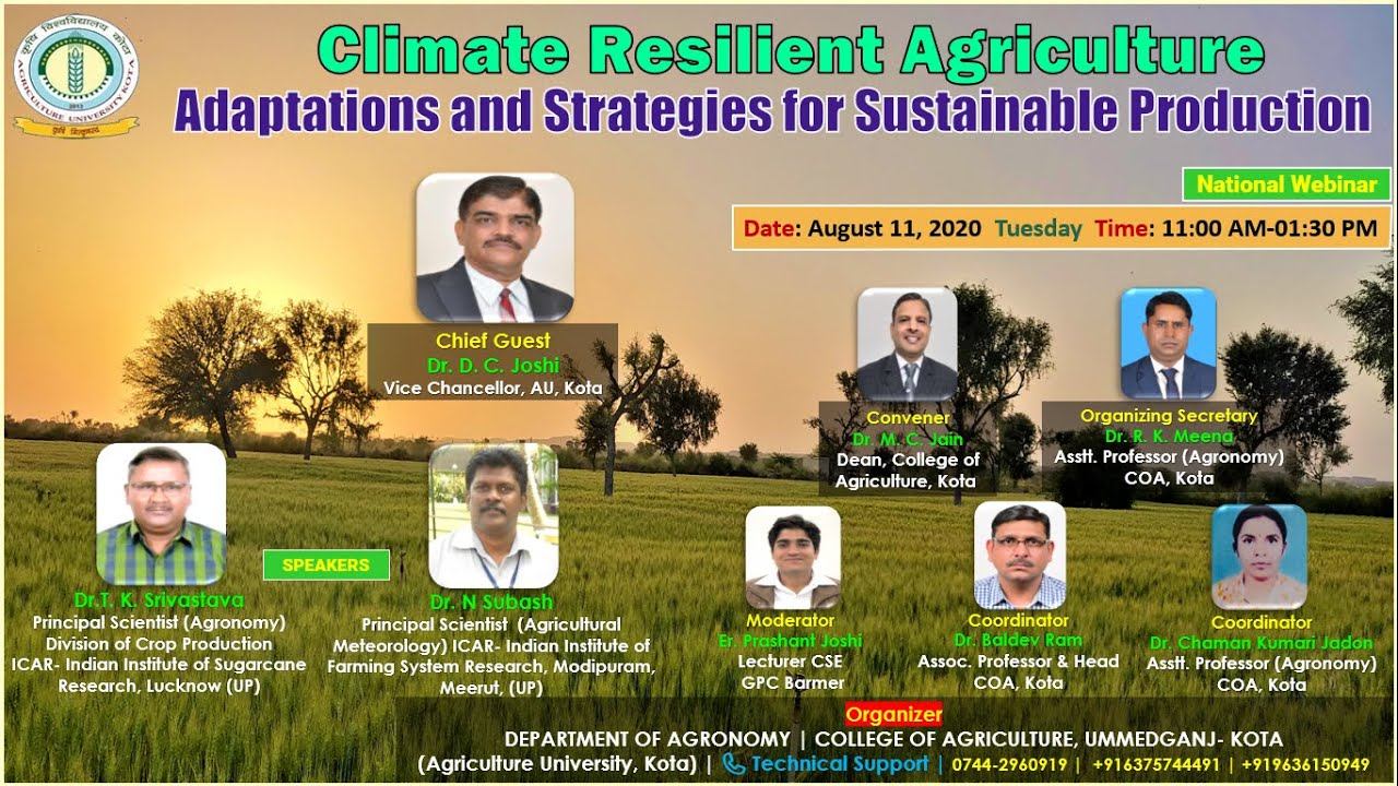 Climate Resilient Agriculture : Adaptations and Strategies for Sustainable Production смотреть онлайн