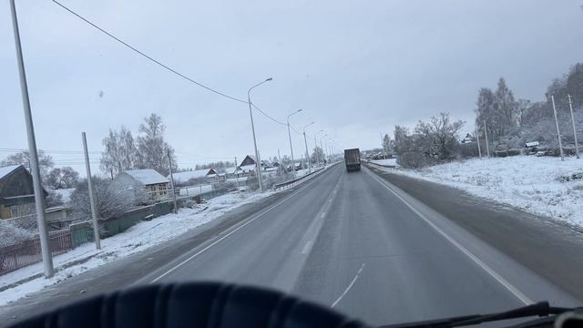 Загрузился в Бутово, выезжаем из Москвы! Добрался до Самарской области!!! смотреть онлайн