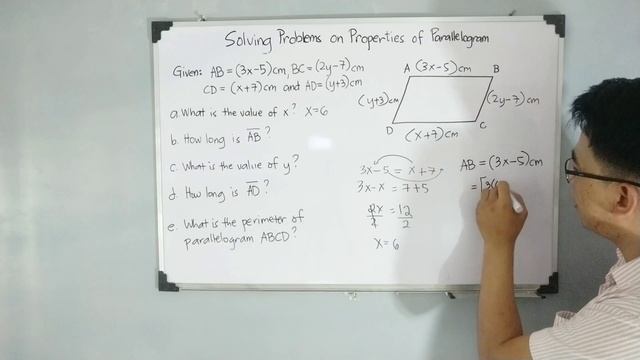 Solving Problems Involving Properties of Parallelogram @MathTeacherGon смотреть онлайн