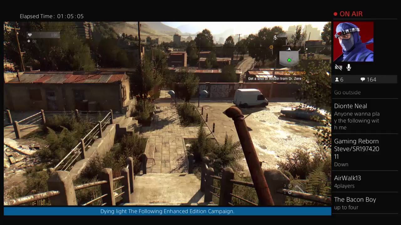 Dying Light The Following Enhanced Edition Campaign. My first game (NOOB) смотреть онлайн